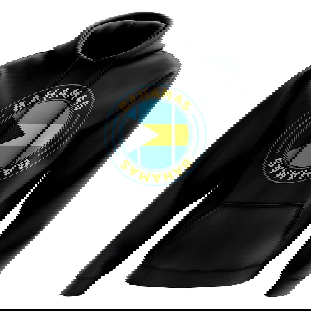 Bahamas Football Badge Hoodie (Black)