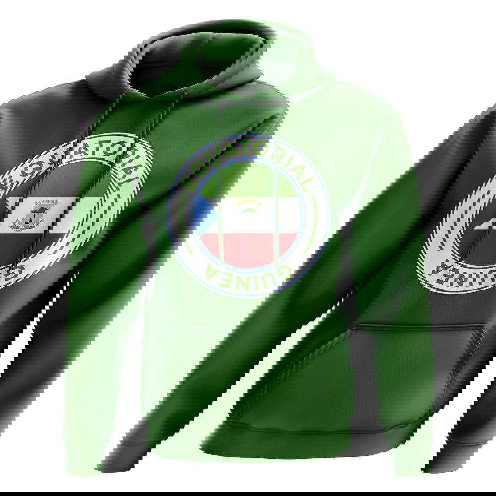 Equatorial Guinea Football Badge Hoodie (Green)