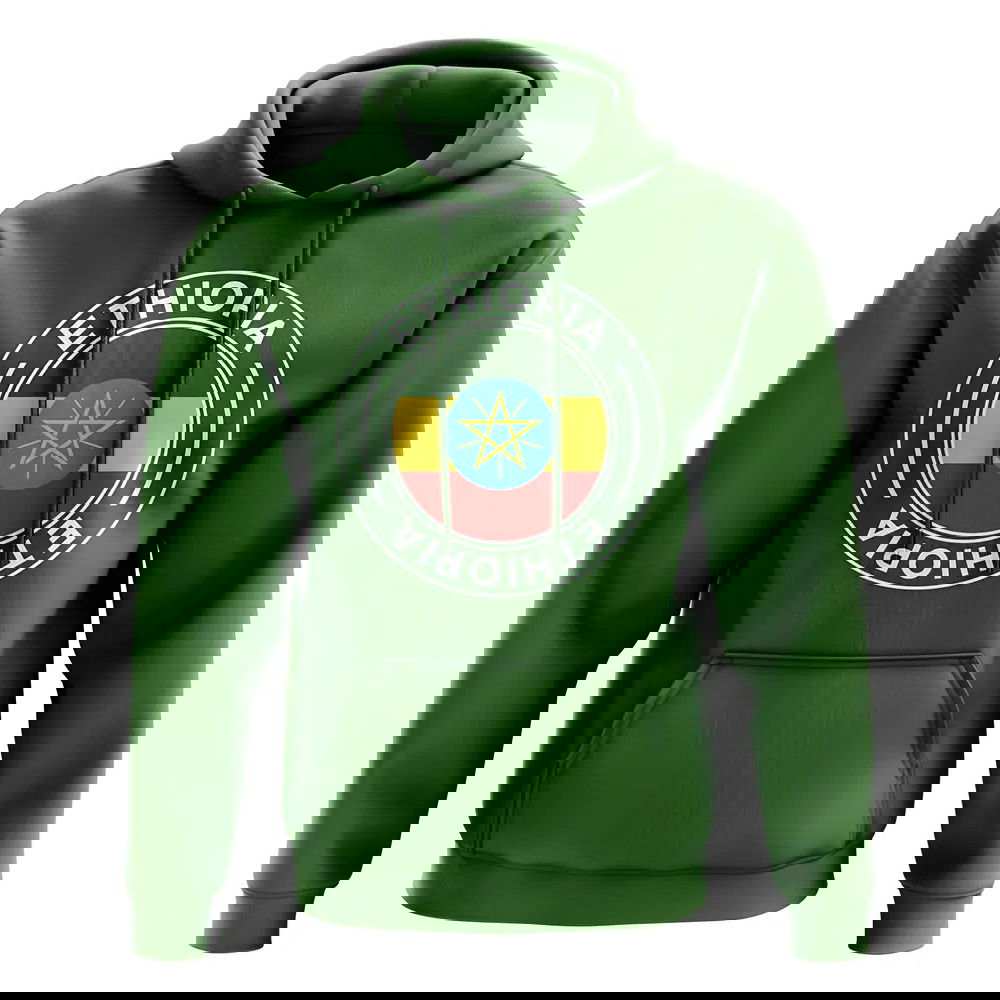 Ethiopia Football Badge Hoodie (Green)