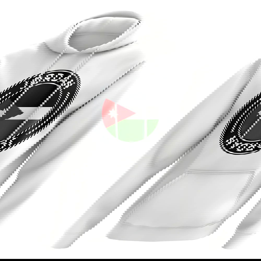 Jordan Football Badge Hoodie (White)