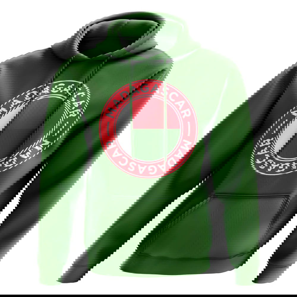 Madagascar Football Badge Hoodie (Green)