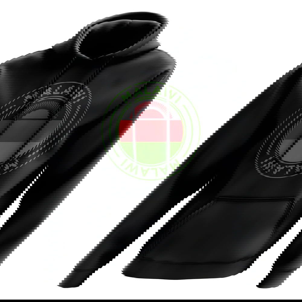 Malawi Football Badge Hoodie (Black)