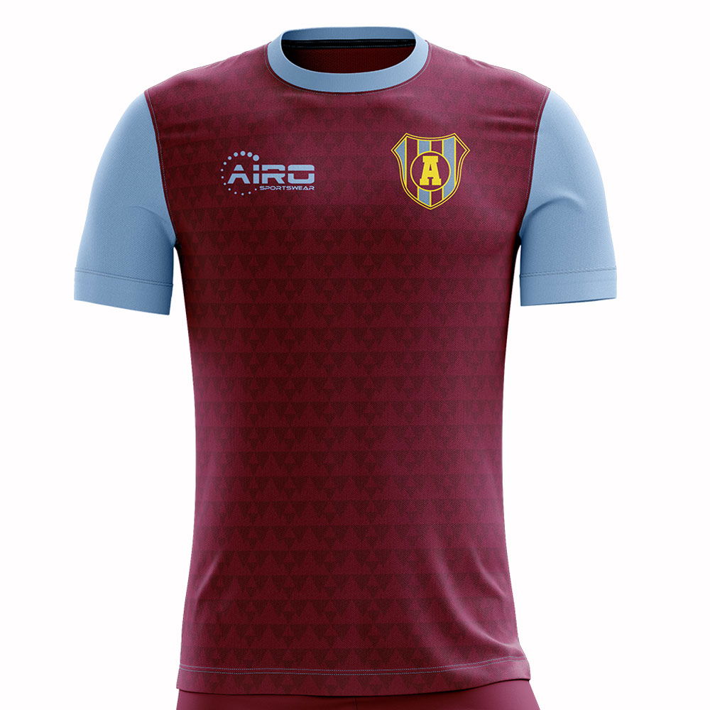 2024-2025 Villa Home Concept Football Shirt - Kids