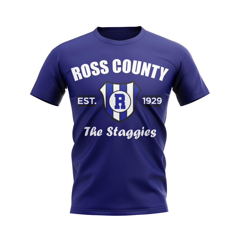 Ross County Established Football T-Shirt (Navy)