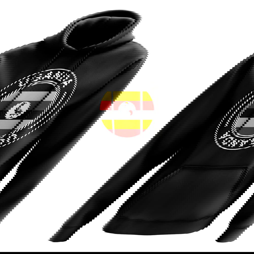 Uganda Football Badge Hoodie (Black)