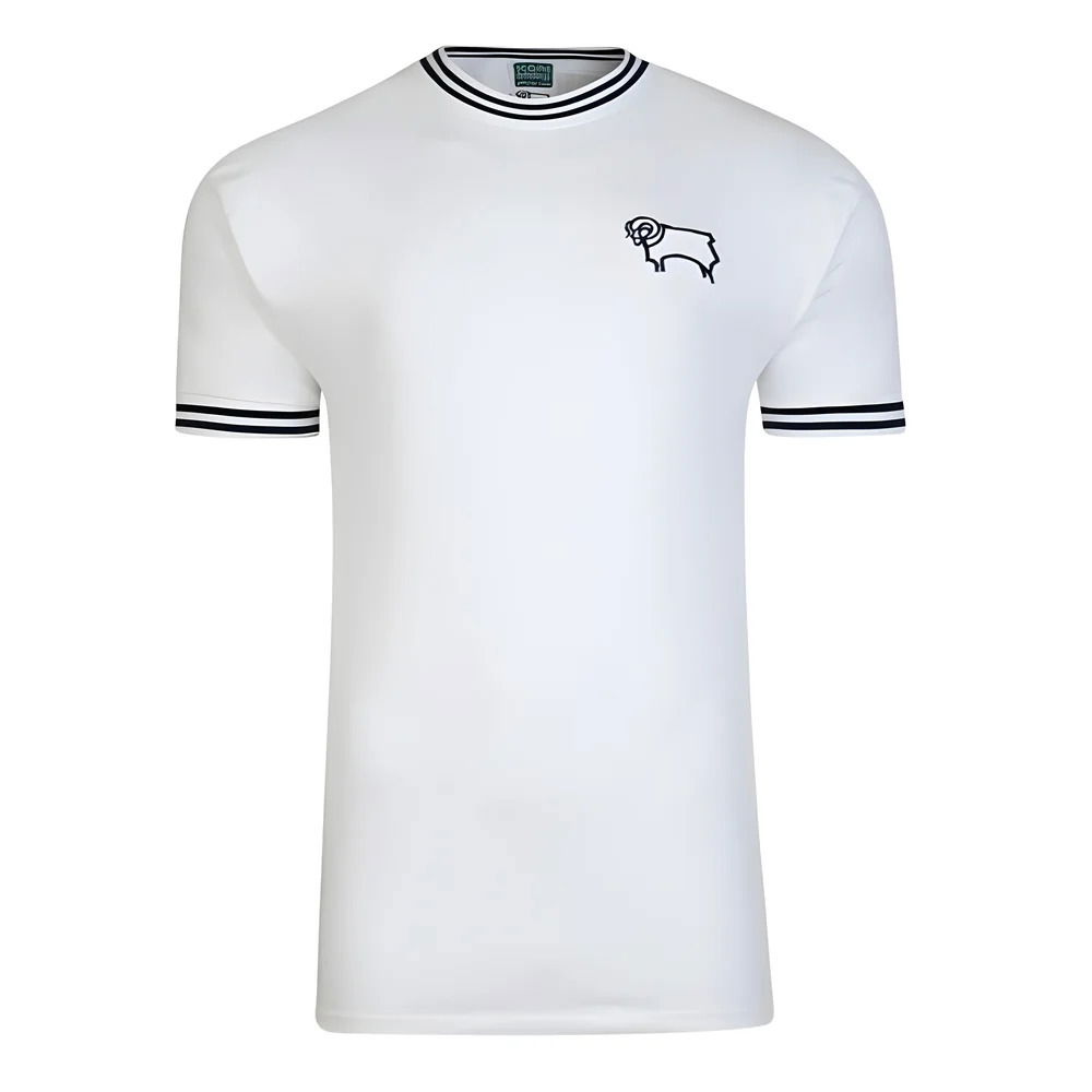 Score Draw Derby County 1972 Retro Football Shirt