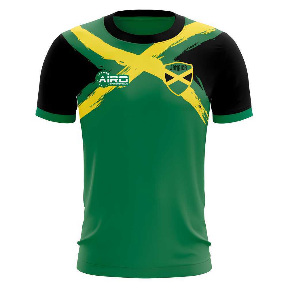 2025-2026 Jamaica Flag Concept Football Shirt - Kids