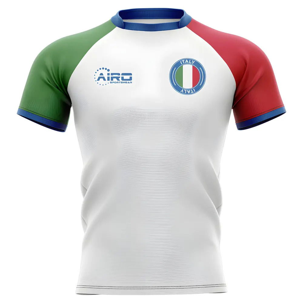 2025-2026 Italy Flag Concept Rugby Shirt - Kids (Long Sleeve)