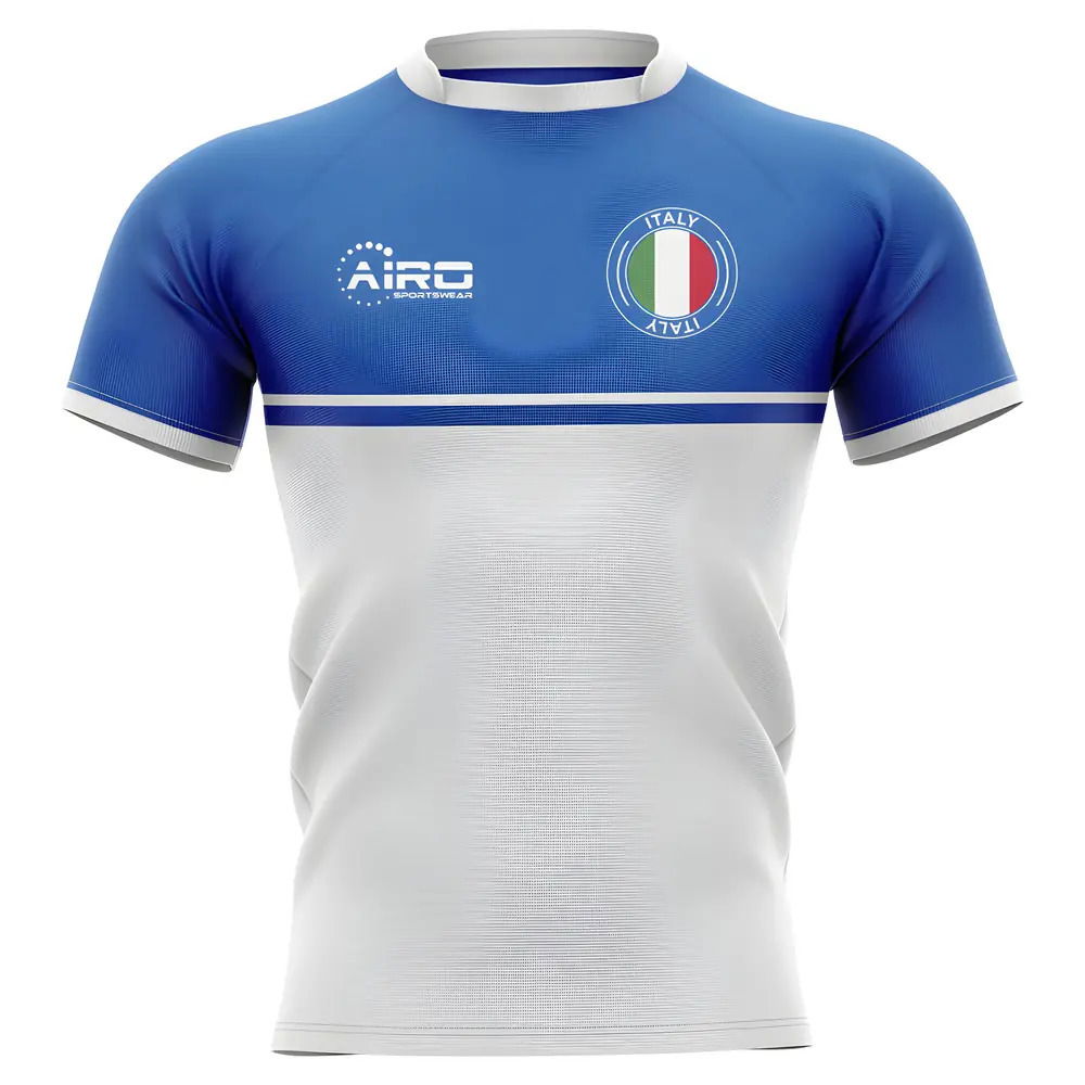 2025-2026 Italy Training Concept Rugby Shirt - Adult Long Sleeve