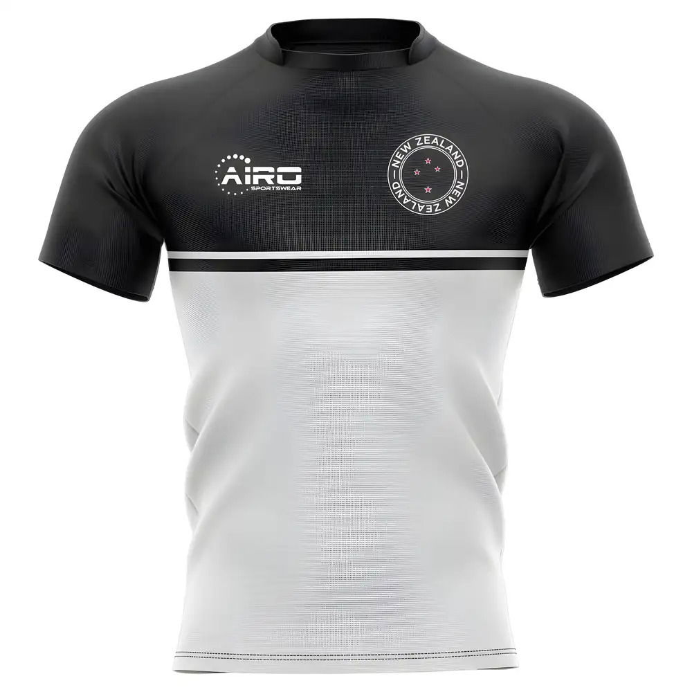 2025-2026 New Zealand Training Concept Rugby Shirt - Kids