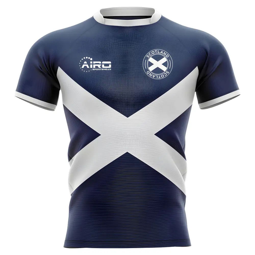 2025-2026 Scotland Flag Concept Rugby Shirt