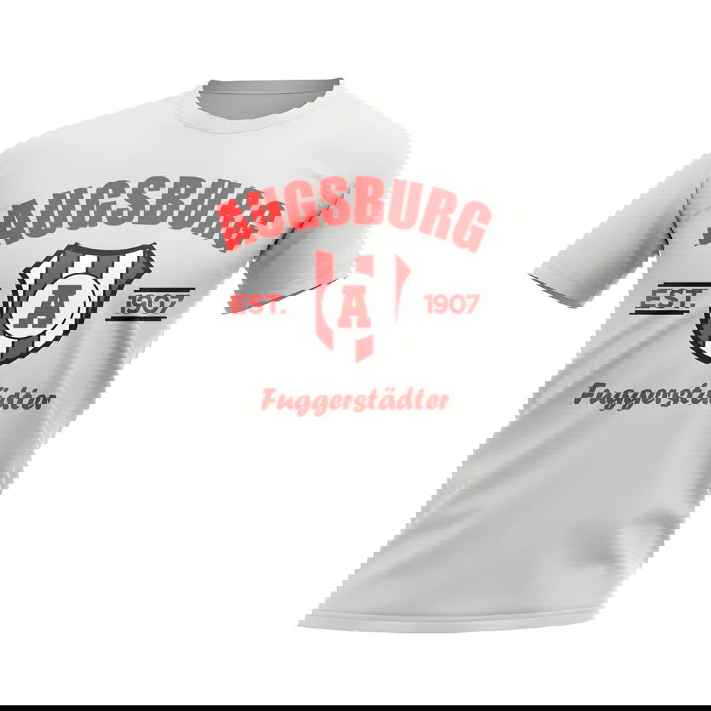 Augsburg Established Football T-Shirt (White)