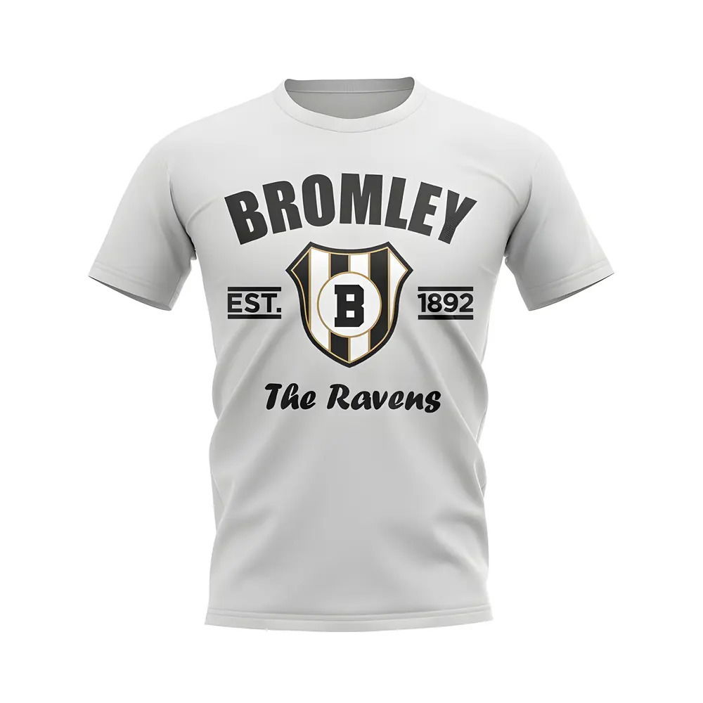 Bromley Established Football T-Shirt (White)