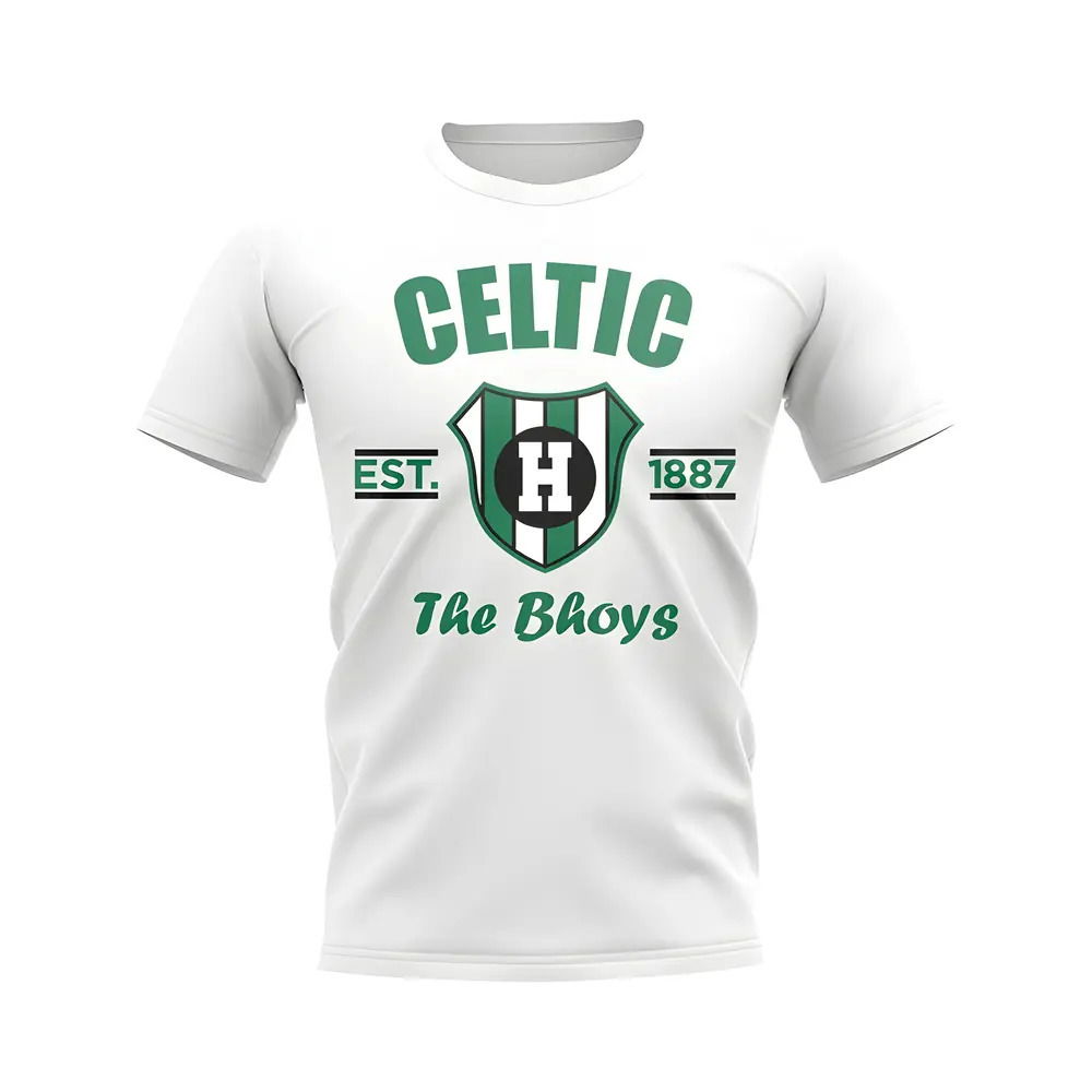 Celtic Established Football T-Shirt (White)