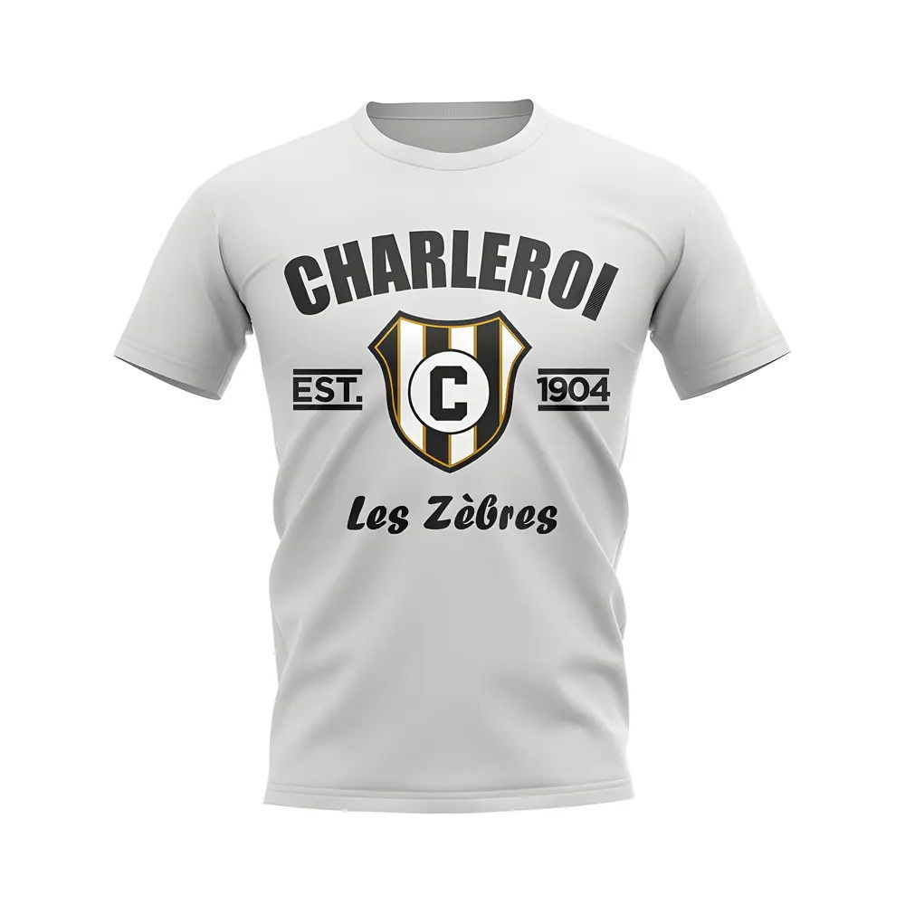 Charleroi Established Football T-Shirt (White)