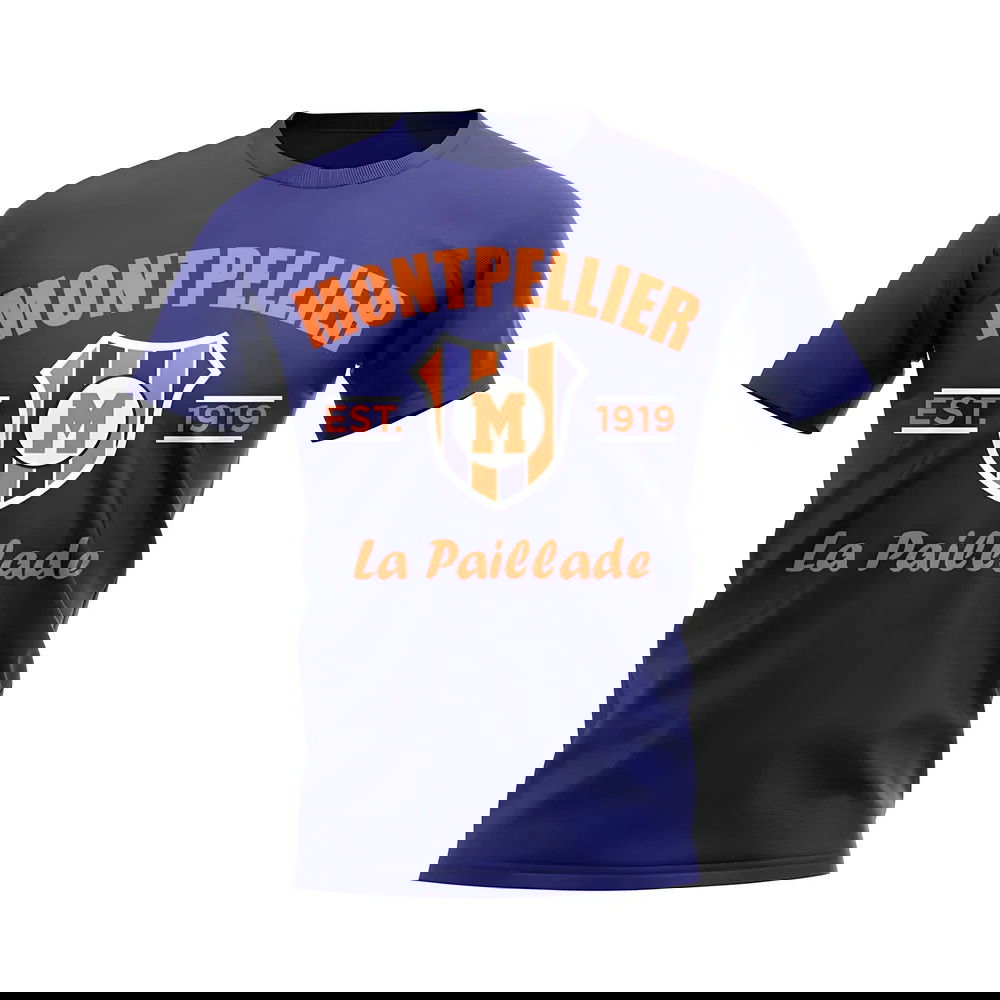 Montpellier Established Football T-Shirt (Navy)