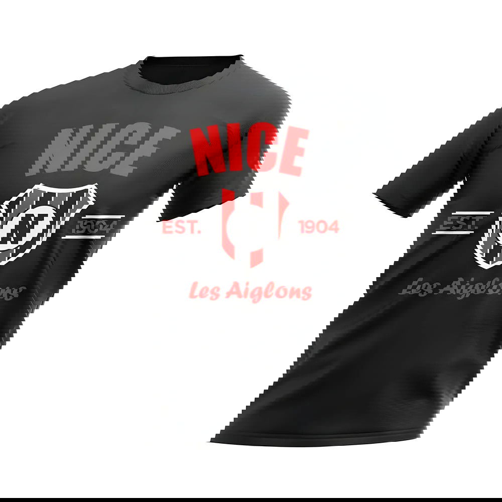 Nice Established Football T-Shirt (Black)