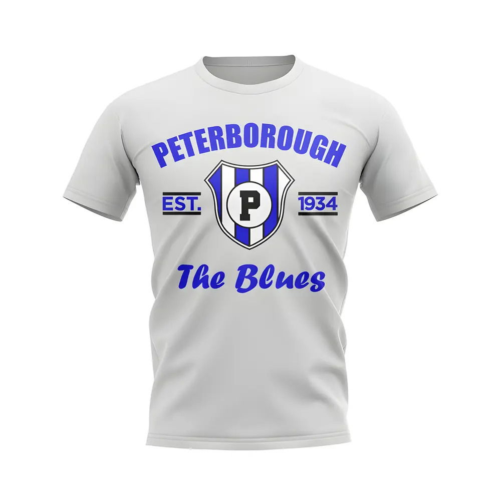 Peterborough Established Football T-Shirt (White)
