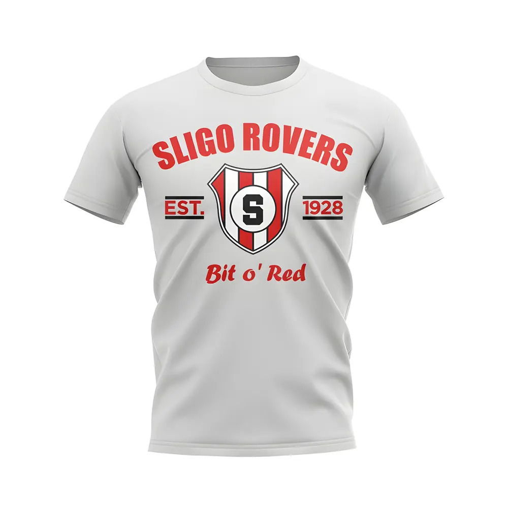 Sligo Rovers Established Football T-Shirt (White)