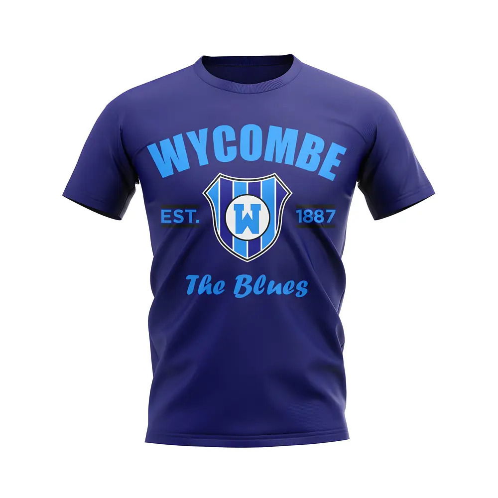 Wycombe Established Football T-Shirt (Navy)