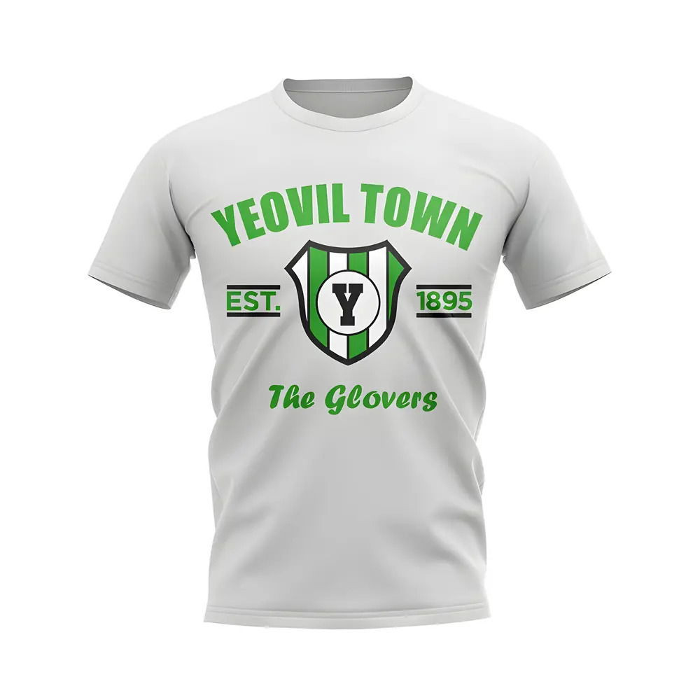 Yeovil Town Established Football T-Shirt (White)