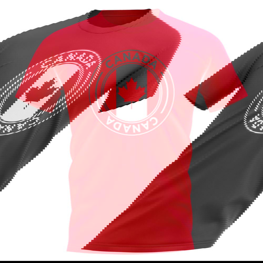 Canada Football Badge T-Shirt (Red)