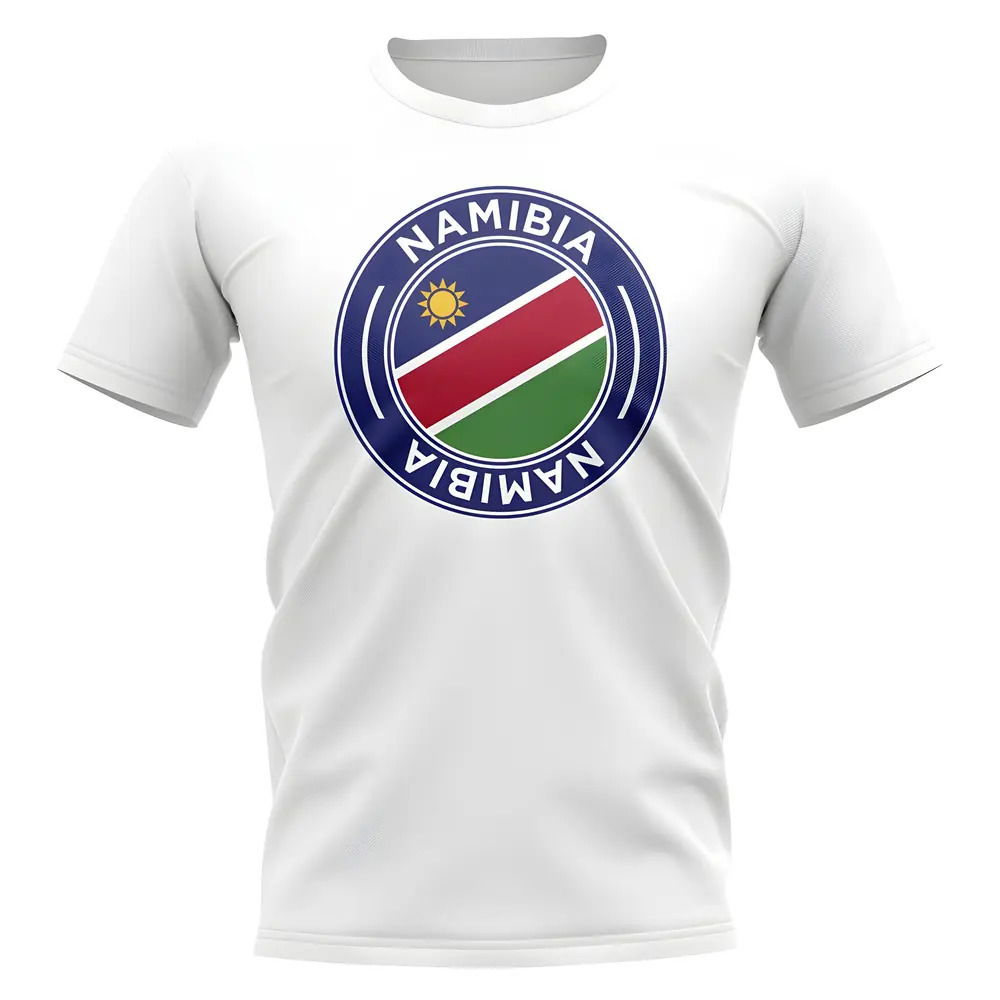 Namibia Football Badge T-Shirt (White)