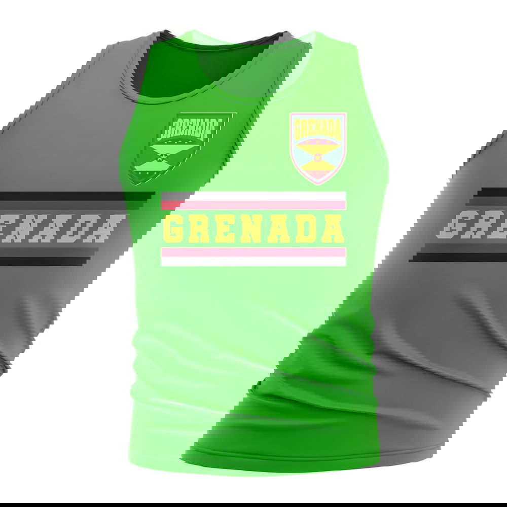 Grenada Core Football Country Sleeveless Tee (Green)