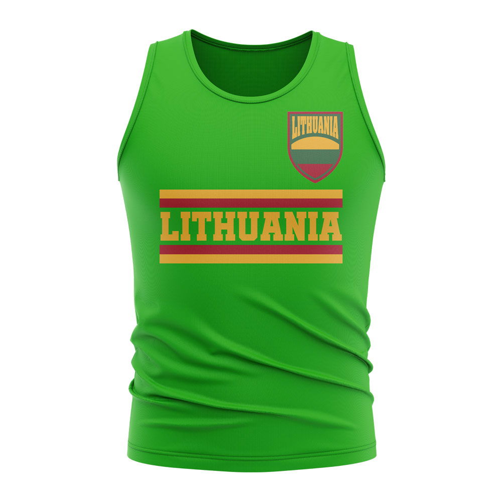 Lithuania Core Football Country T-Shirt (Green)