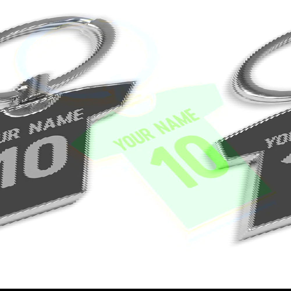 Personalised Werder Bremen Football Shirt Key Ring