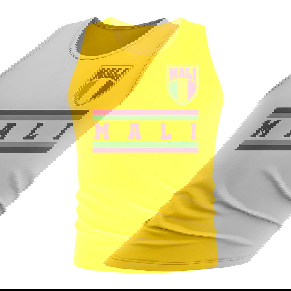 Mali Core Football Country Sleeveless Tee (Yellow)