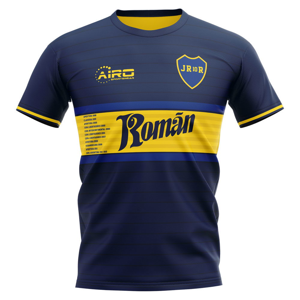 2025-2026 Boca Juniors Juan Roman Riquelme Concept Football Shirt - Baby