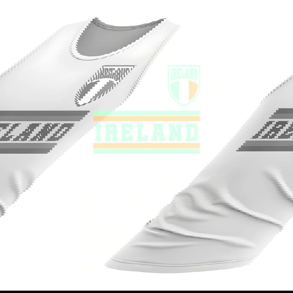 Ireland Core Football Country Sleeveless Tee (White)