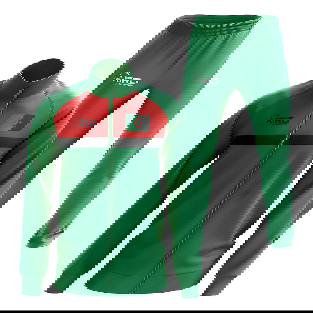 Algeria Concept Football Tracksuit (Green)