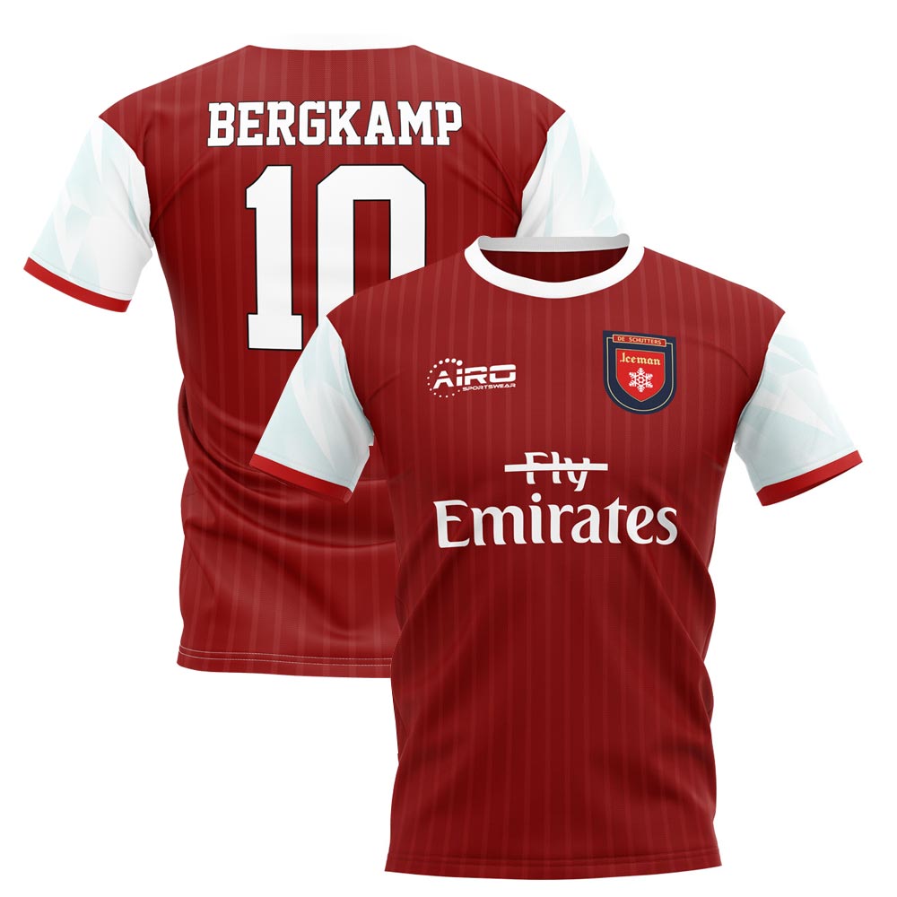 2025-2026 Dennis Bergkamp Home Concept Football Shirt - Womens