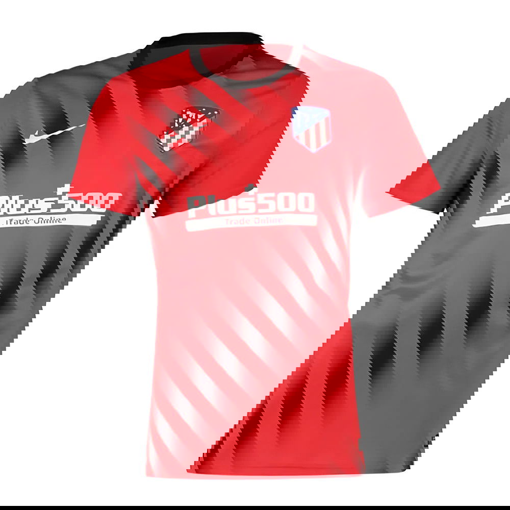 2019-2020 Atletico Madrid Nike Pre-Match Training Shirt (Red) - Kids