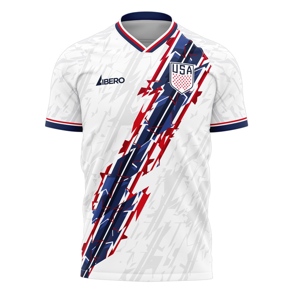 USA 2026-2027 Home Concept Kit (Libero) Kids Short Sleeve