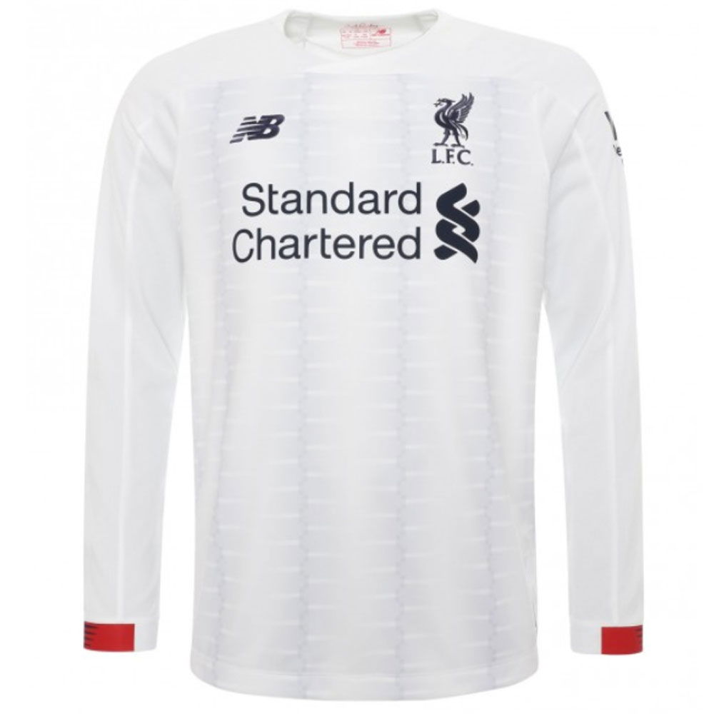 2019-2020 Liverpool Long Sleeve Away Shirt (Kids)