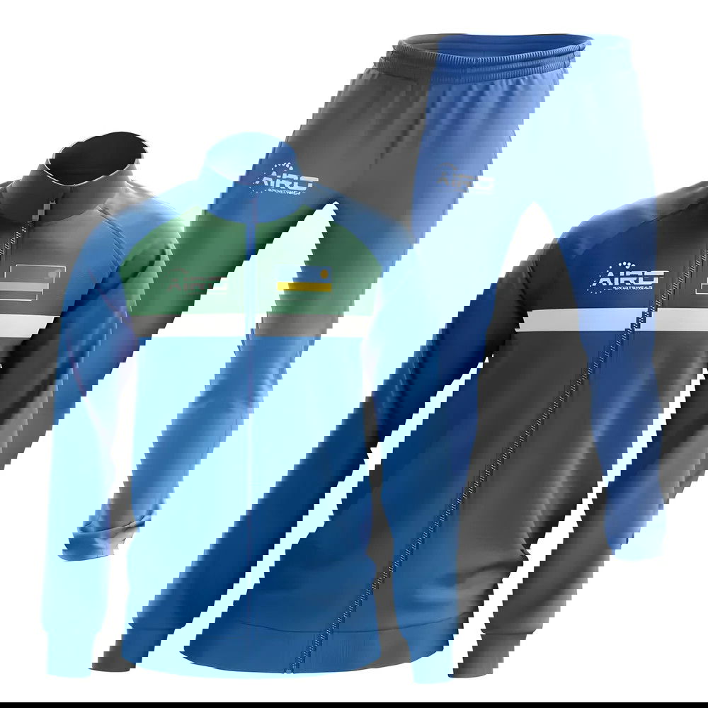 Rwanda Concept Football Tracksuit (Blue)