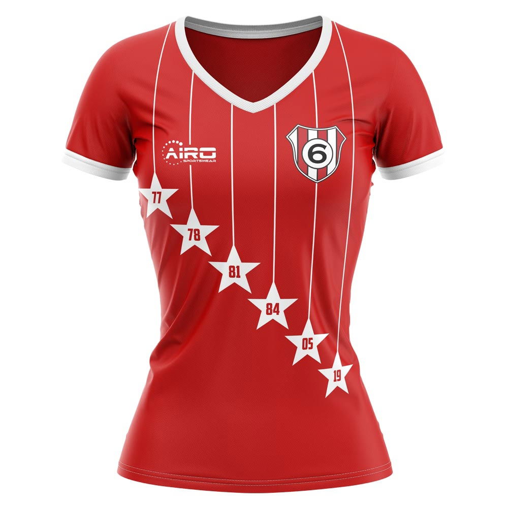 2025-2026 Liverpool 6 Time Champions Concept Football Shirt - Womens