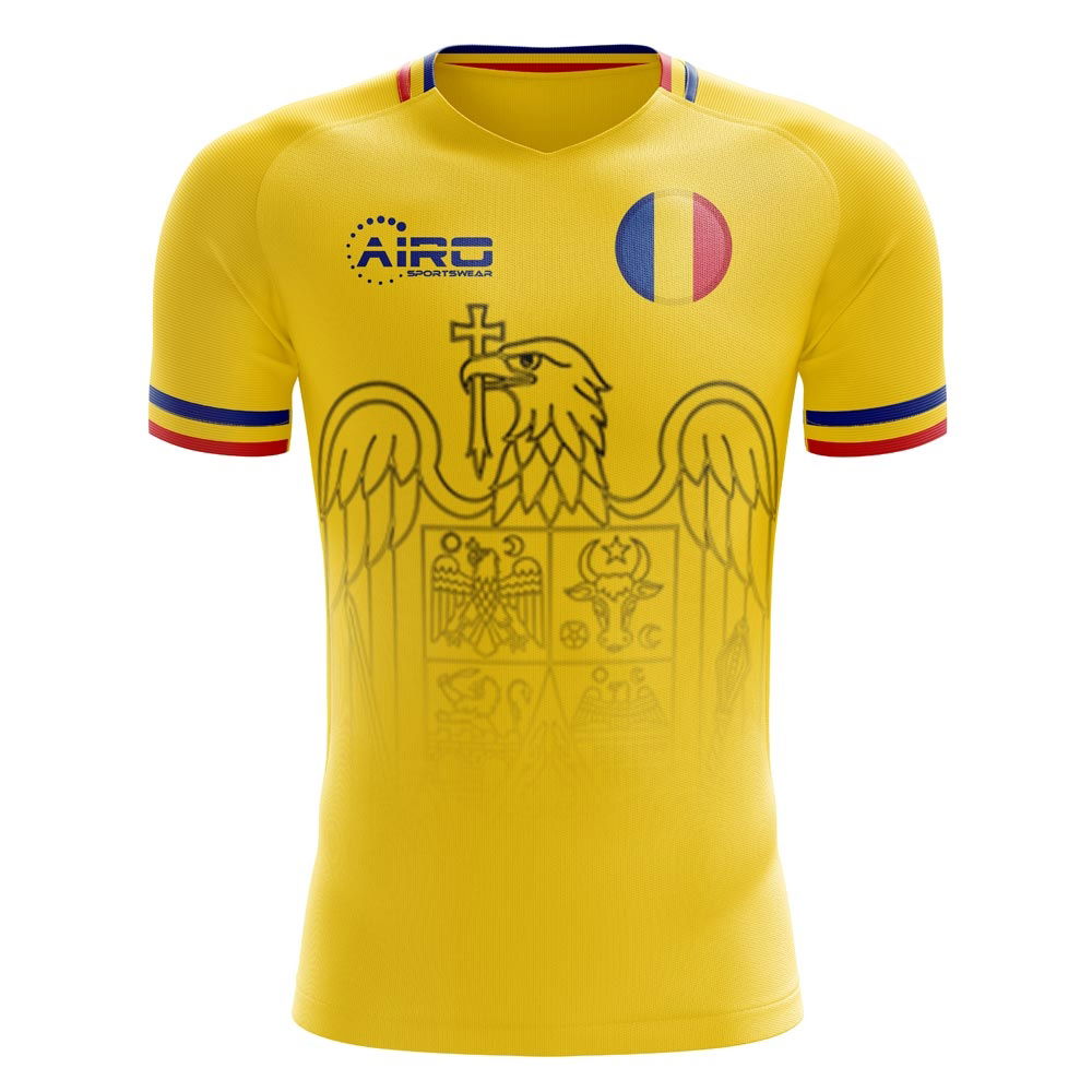 2025-2026 Romania Home Concept Football Shirt - Baby