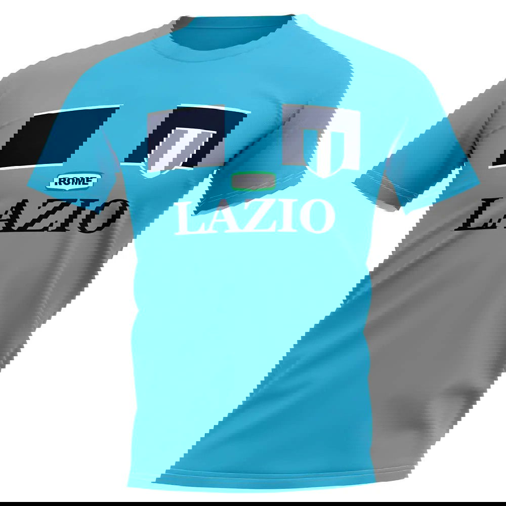 Lazio Vintage Football T-Shirt (Sky)