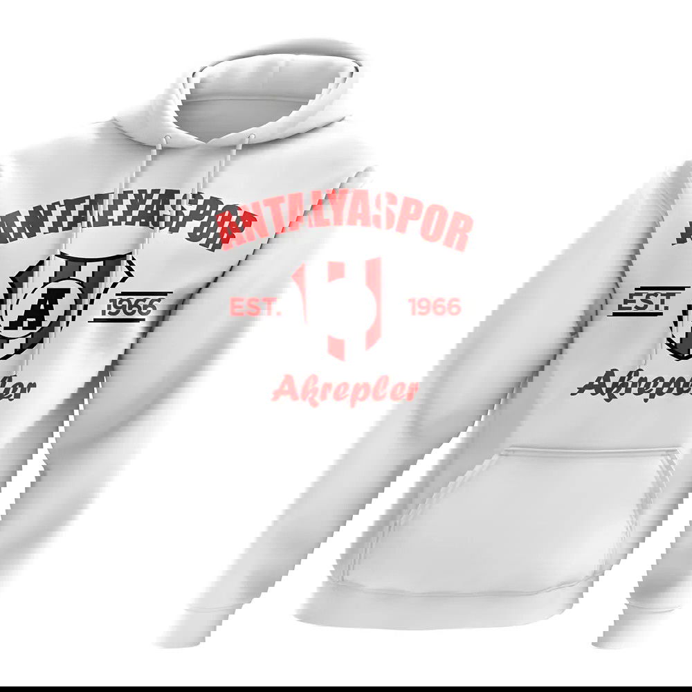 Antalyaspor Established Football Hoody (White)