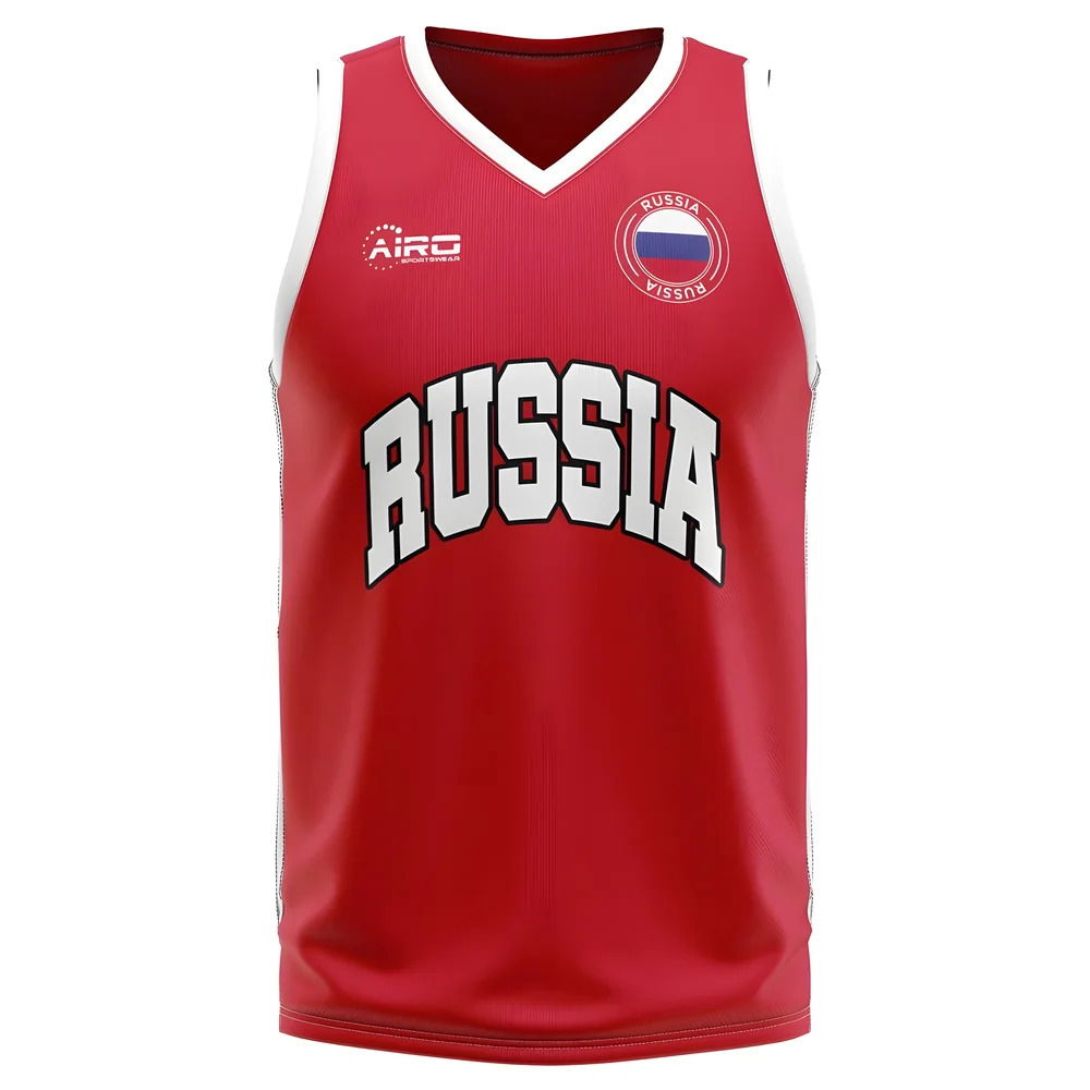 Russia Home Concept Basketball Shirt