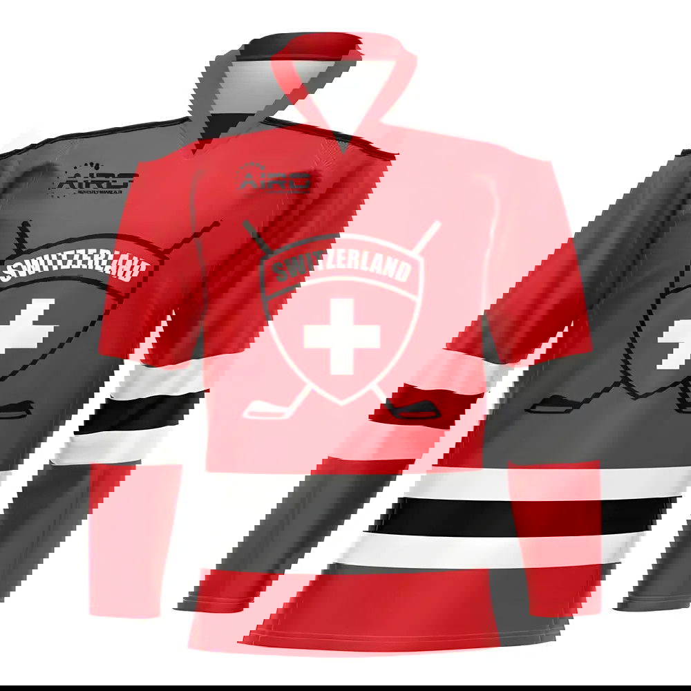 Switzerland Home Ice Hockey Shirt