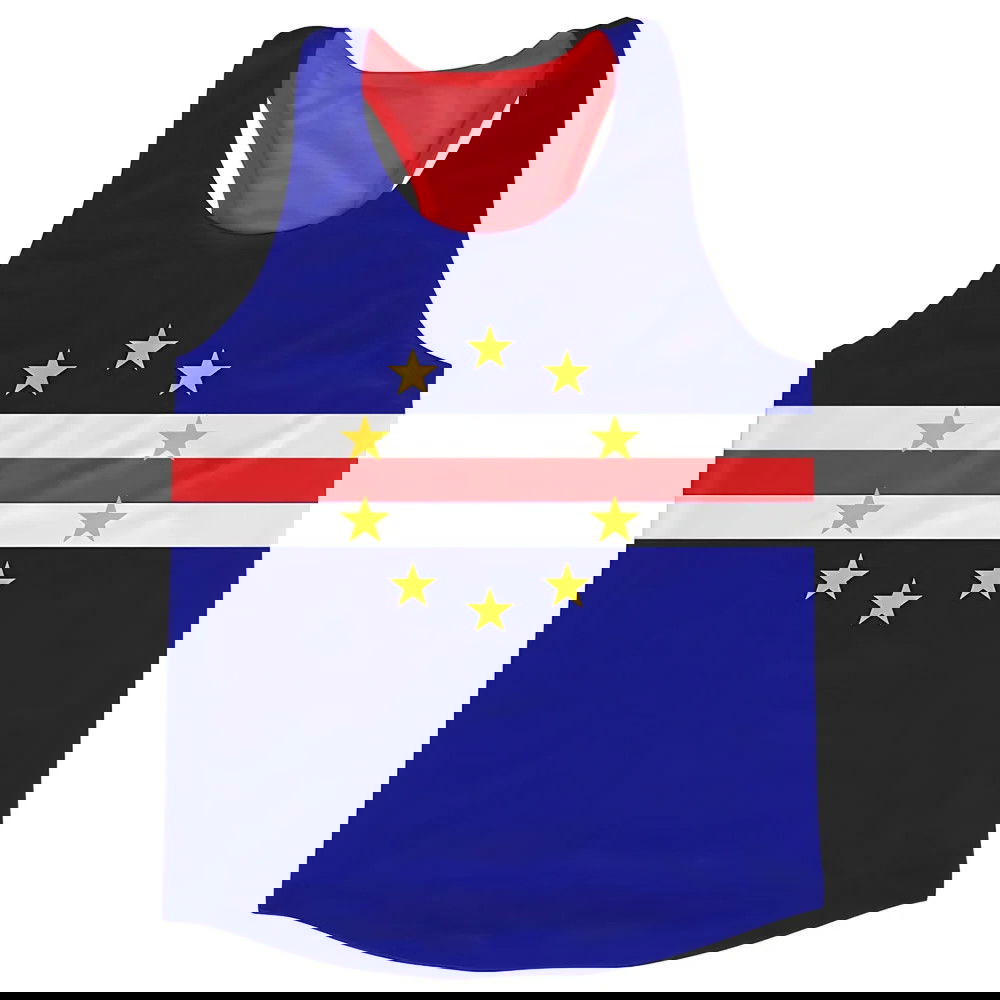 Cape Verde Flag Running Vest