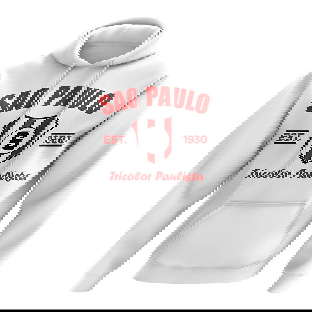 Sao Paolo Established Football Hoody (White)