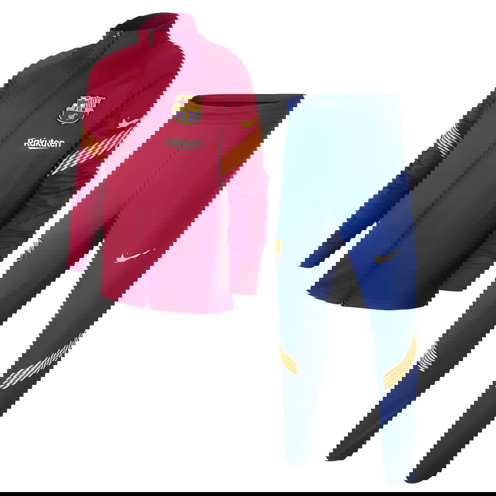 2020-2021 Barcelona Nike Infants Tracksuit (Noble Red) - Baby