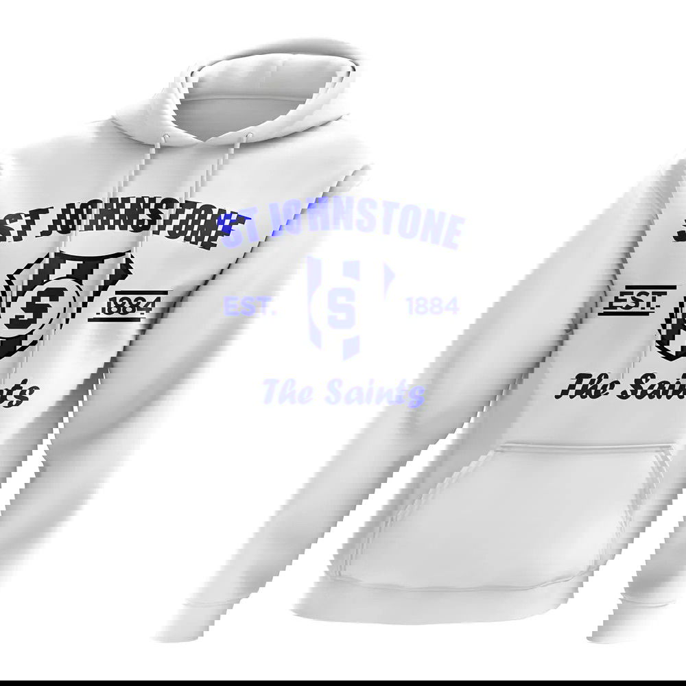 St Johnstone Established Football Hoody (White)