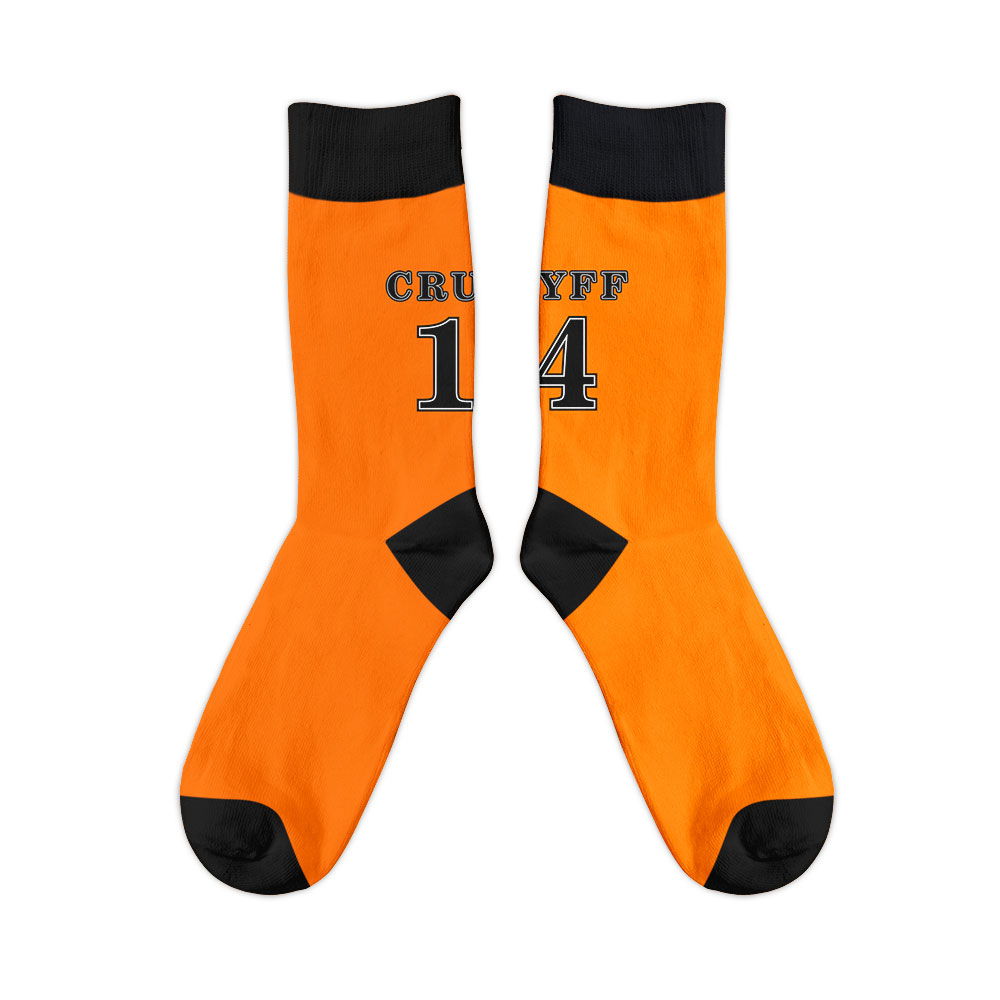 Holland 1974 Number 14 Retro Football Socks